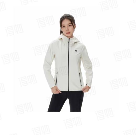 点此购买 可隆HIKE系列运动户外休闲防风连帽拉链女士薄绒冲锋衣软壳外套 hbj 341835 商品图1
