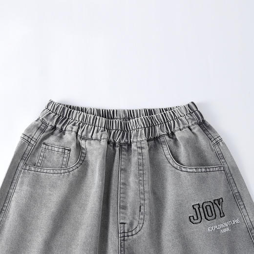 男童全腰牛仔单裤春季新款安奈儿童装EB626739 商品图4