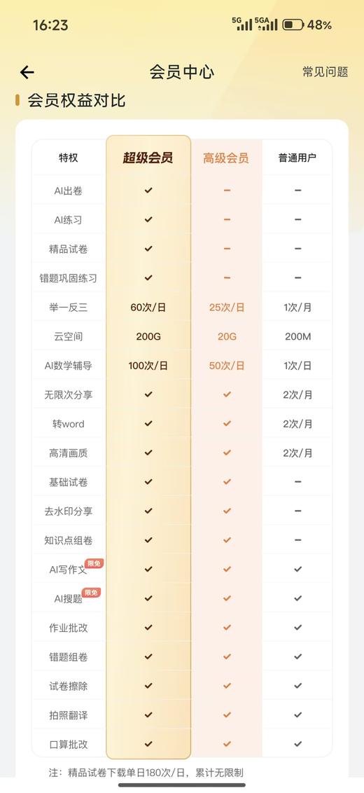 🔥【蜜蜂试卷永久卡】大促！！考前提分期末福利就用蜜蜂试卷，告别抄错题，高效提成绩！！ 商品图1