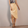 剩S/M/L/XL 芳外新款立体裁剪半身裙开叉A字半截裙女8T21AI0370 商品缩略图3