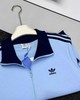 F031053条纹立领蓝色拉链长袖修身夹克外套男女同款 商品缩略图11