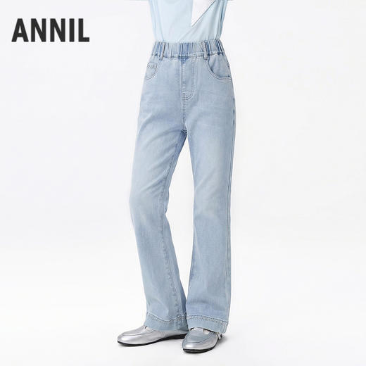 女童牛仔单裤夏季新款安奈儿童装EG626770 商品图1