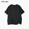 PINLI品立2026夏季新款男士宽松圆领短袖T恤纯色休闲打底上衣潮牌GD262111015 商品缩略图3