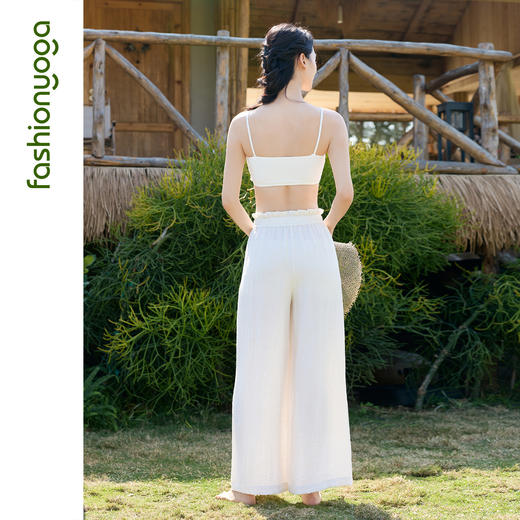 FM16914禅风亚麻修身长裤 商品图4