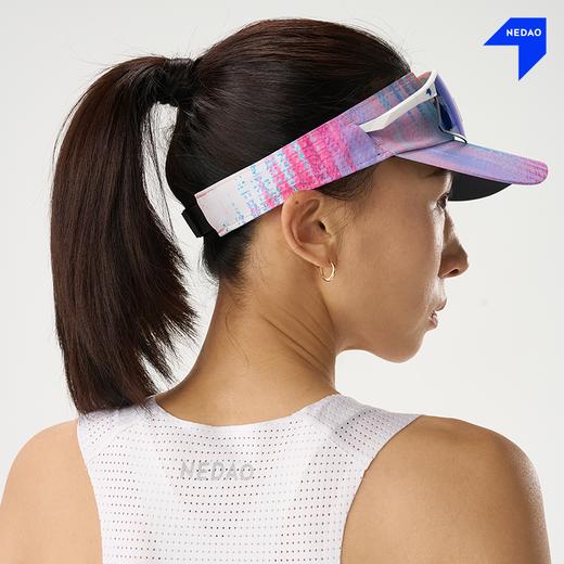 内道导汗印花轻量空顶帽速干男女户外越野马拉松跑步运动帽 商品图4