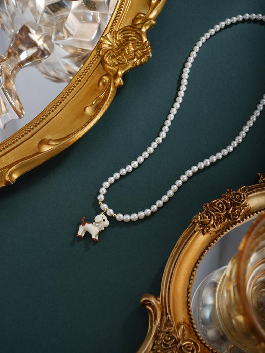 子佩集【家有萌犬】珍珠惜王妃项链【XXXL035】小狗2602 商品图8