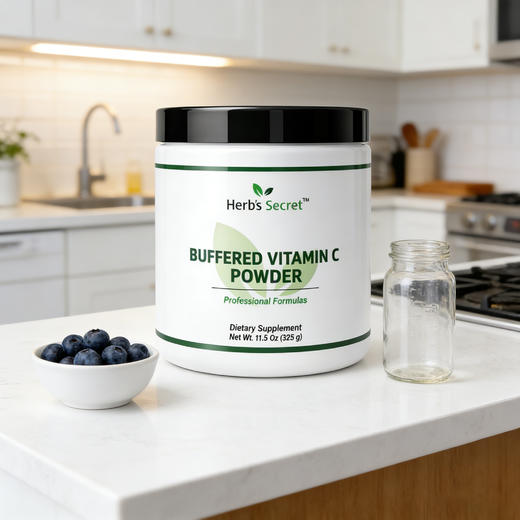 Herb’s secret缓释维生素c+钙镁钾粉VC 325g 商品图7