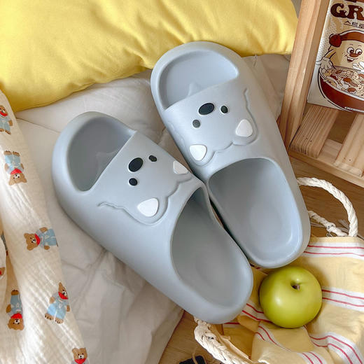 【云上泰富】&【壹半麦合】可爱狗狗柔软凉拖鞋 吊牌价:158元2双 活动价:39元2双 商品图5