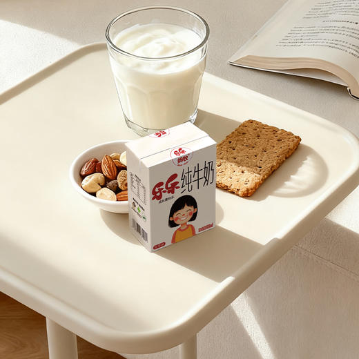 妈牧 乐乐纯牛奶200ML*10盒/箱 商品图4