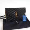 【95新】YSL圣罗兰393953黑金鱼子酱信封woc链条包单肩包女士060326AK09 商品缩略图1