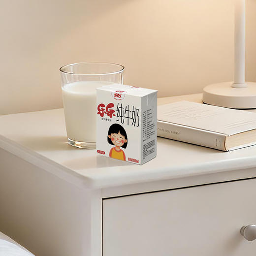 妈牧 乐乐纯牛奶200ML*10盒/箱 商品图3