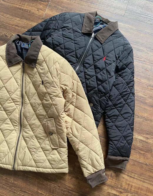 F031031男装防沾水柔软轻薄灯芯绒翻领小马刺绣绗缝夹克 商品图1