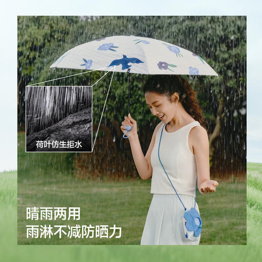 【26春夏新品】蕉下五折黑胶防晒伞BM526 商品图3