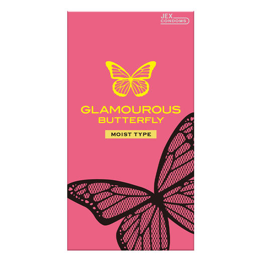 【避孕套】JEX 魅惑蝴蝶 Moist type润滑避孕套 6只装&12只装 商品图0