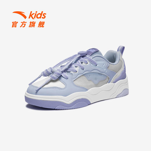 奶昔3丨安踏儿童板鞋女童鞋26春夏新款低帮滑板鞋儿童运动鞋百搭322628006 商品图0