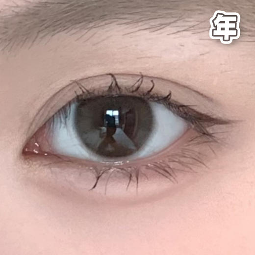 #LL35 氧分子 巧棕 14.0mm 素眸5代【1片装】舒适推荐 / 进口年抛 商品图1