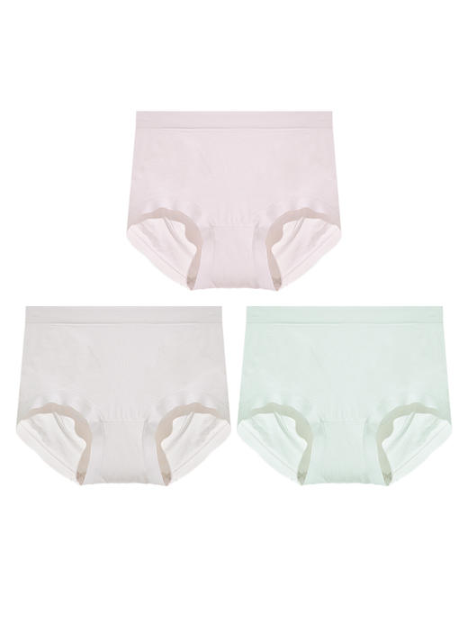 【满4条/7.5折】（大版）【秀黛】女无缝舒适平角裤【1条】W5333012T【门店同款】【内裤非质量问题不退换，介意勿拍】 商品图0