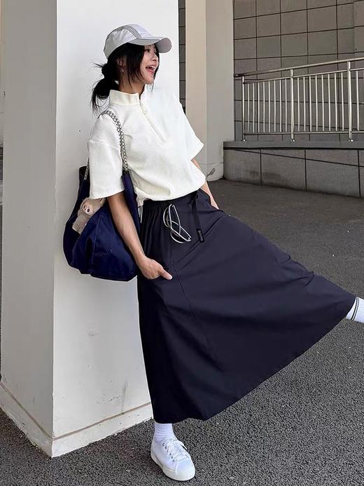 【春上新】【8折】6楼OUTDOOR新款户外休闲华夫格版拉链时尚透气短袖T恤吊牌价459 折后价367 商品图7