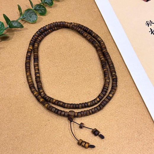²【沉香溯源-99沉长串高品手工算盘珠】18克+6mm奇楠沉香手串 多样性发其一 ( 24小时鉴赏期 ) HM02-CRMM-DBCX 商品图1