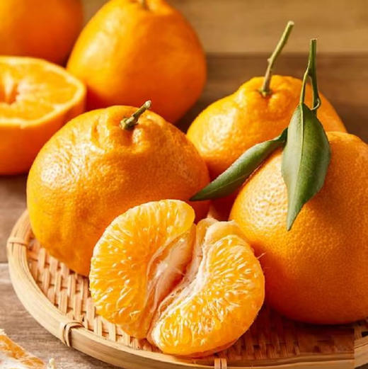 石家庄优选仓库速达，糖包&春见耙耙柑，果肉细腻，颗粒分明，清甜爆汁，入口化渣，净重6.5-6.8斤礼盒装 商品图0