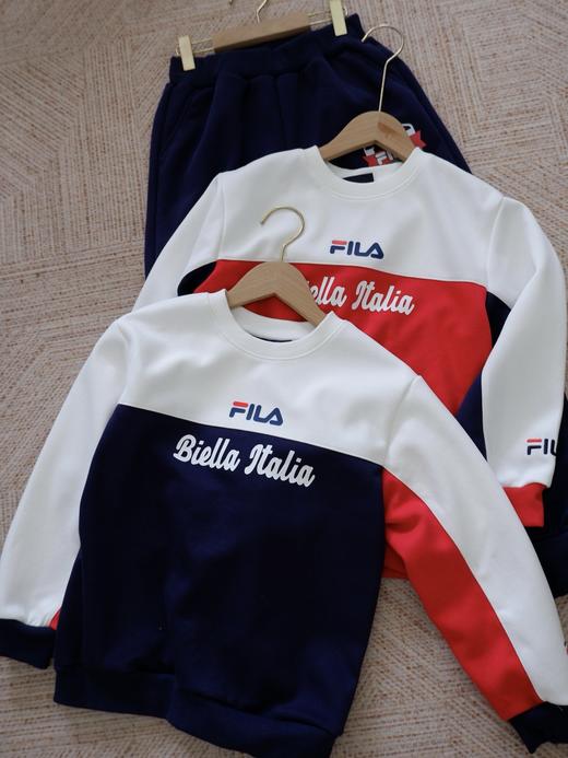 二店y 客供棉，舒服与实穿都在线 飞鸟儿童撞色卫衣套装 商品图3