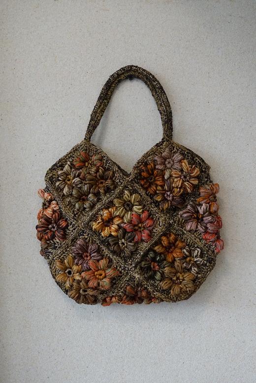 sophie digard | S042/13/3051 手工编织拎包拉菲草拎包 商品图0