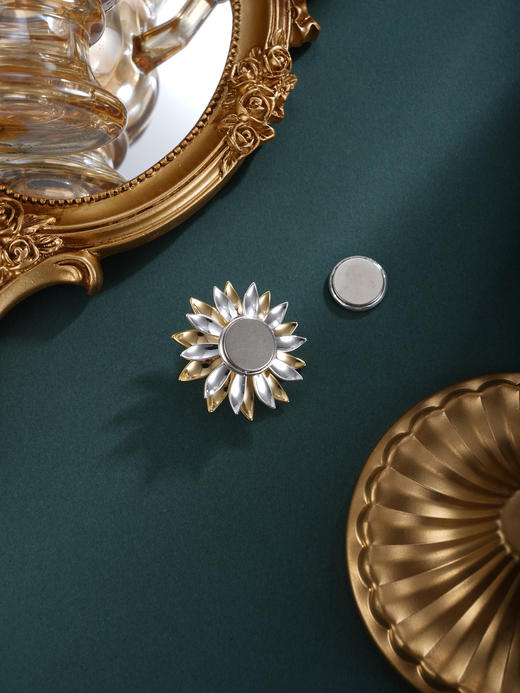 子佩集【幸福绽放】珍珠惜王妃胸针【XXXZ262】镀金风车花2602 商品图4