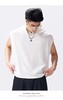 PINLI品立2026夏季新款宽松连帽无袖T恤纯色上衣男潮GD262111011 商品缩略图3