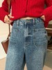 keiga*n开*间前口袋直筒牛仔裤 商品缩略图14