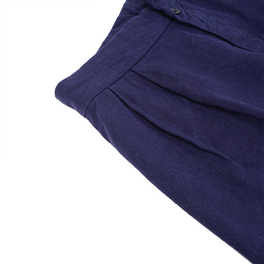 YAECA Double-Pleat Wide Man 天然草木染汉麻双褶宽松锥形工装裤 商品图2