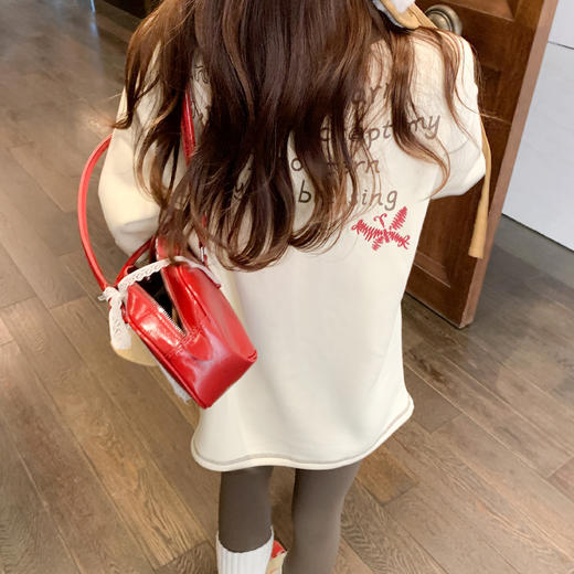 【129元任选2件】现货！韩系宽松休闲加绒卫衣 商品图12