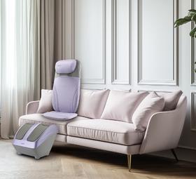 OSIM傲胜uJolly Sync背背乐+暖足乐隐形按摩椅（OS2233+OS3233）