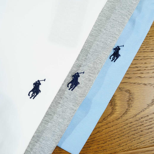【秒杀价已调 直接拍】Polo 小马仔 经典系 刺绣圆领T恤 8色 商品图3