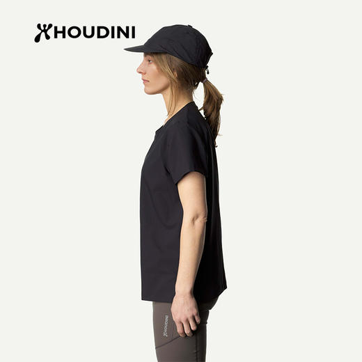 HOUDINI胡丁尼 Cover Tee II代守护女户外26夏季防晒圆领短袖T恤 840097 商品图9