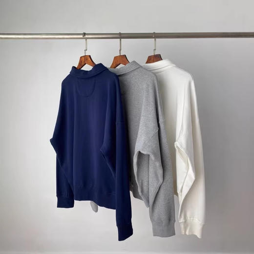 26年早春新款!女款POLO针织时尚百搭小马经典拉链套头复古长袖！ 商品图4