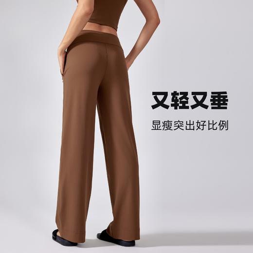 【燃脂计划】新款Evrlue双6零感阔腿裤大口袋健身瑜伽裤女运动休闲长裤DL336 商品图3