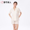 都市丽人睡衣女士睡衣薄家居服睡衣女士棉质短袖套装有杯垫女装短袖短裤LHC1C4 商品缩略图2
