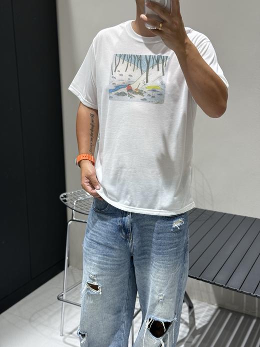 点此购买 montbell春夏季男女款外登山露营速干短袖T恤 ss 341789 商品图2