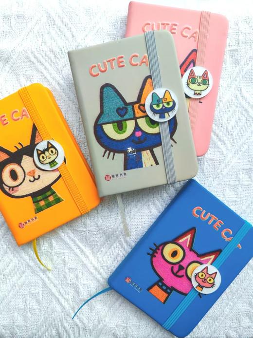 【新品现货】奇趣猫咪定制款空白笔记本 独秀书房定制款 周边 商品图10