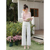 鹿向南「午后小调」简约设计感米白色直筒牛仔裤女春季长裤 商品缩略图4