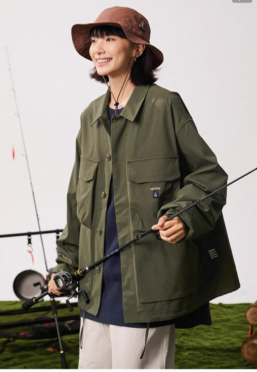 310-6 渠道圆正 全品相 Nautic衬衫式夹克外套 商品图0