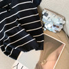 【简单大方 松弛优雅的条纹针织衫】简简单单却很有味道的一款夏日搭配 商品缩略图9