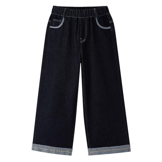 女童牛仔单裤夏季新款安奈儿童装EG626767 商品图5