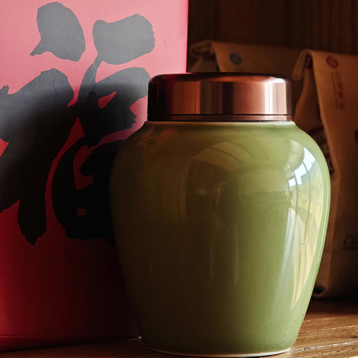 【自营】云河自然味茶精致轻奢普洱熟茶 【福】2006宫廷熟散礼罐 120g 商品图6