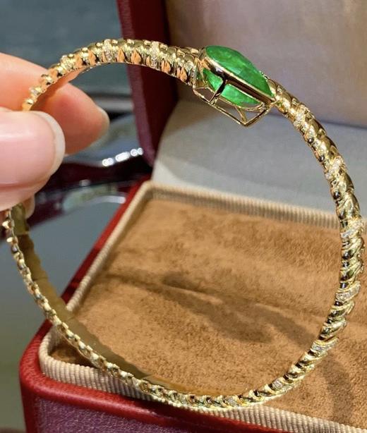 3.2ct 祖母绿手镯 商品图0