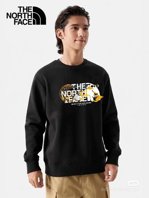 F031034两色户外探索舒适百搭毛圈圆领印花卫衣 商品图5