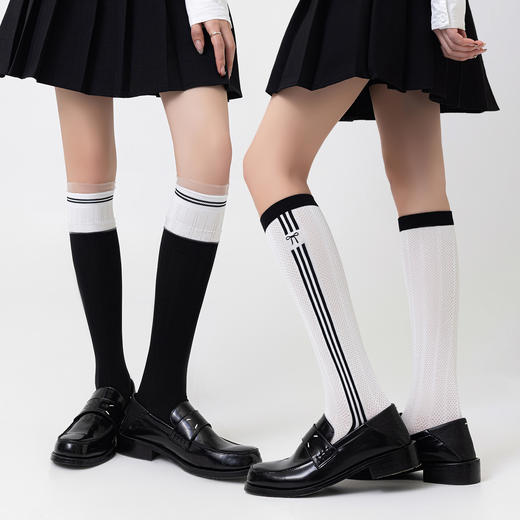 【云上泰富】&【壹半麦合】 日系芭蕾学院风小腿袜 吊牌价:149元 活动价:39元 商品图2