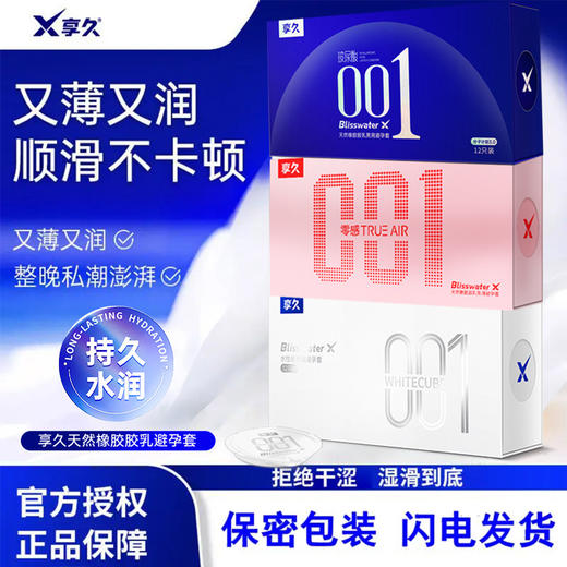 享久全系列玻尿酸小分子避孕套 商品图0