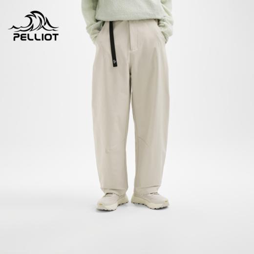 【山系】伯希和休闲裤女2025年秋季新款高弹耐磨户外裤时尚弯刀裤 商品图0