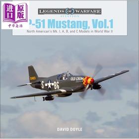 预售 【中商原版】P-51 野马 战斗机 卷1 英文原版 P-51 Mustang Vol 1 David Doyle
